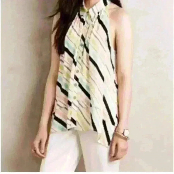 Women’s ANTHROPOLOGIE Maeve “Tesni" swing top- Size 0 - Picture 1 of 8